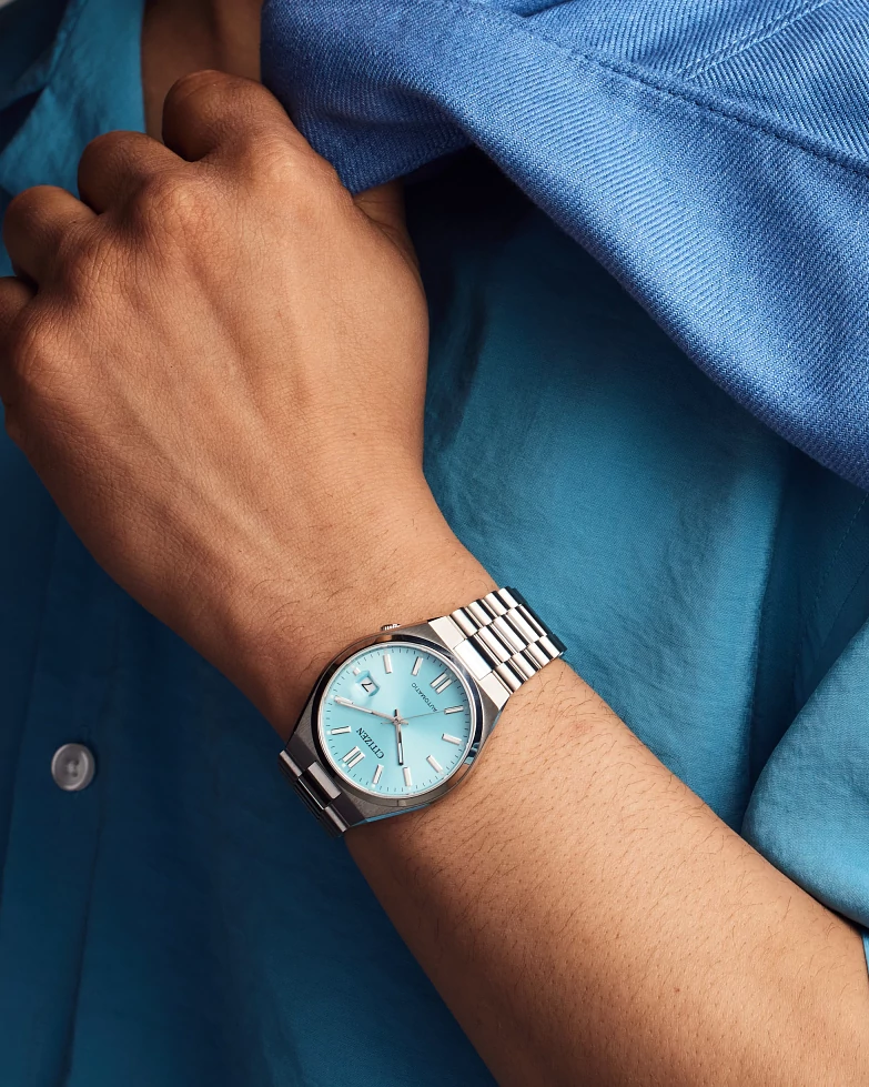 Citizen Tsuyosa Collection Stainless Aqua Watch NJ0151-53M