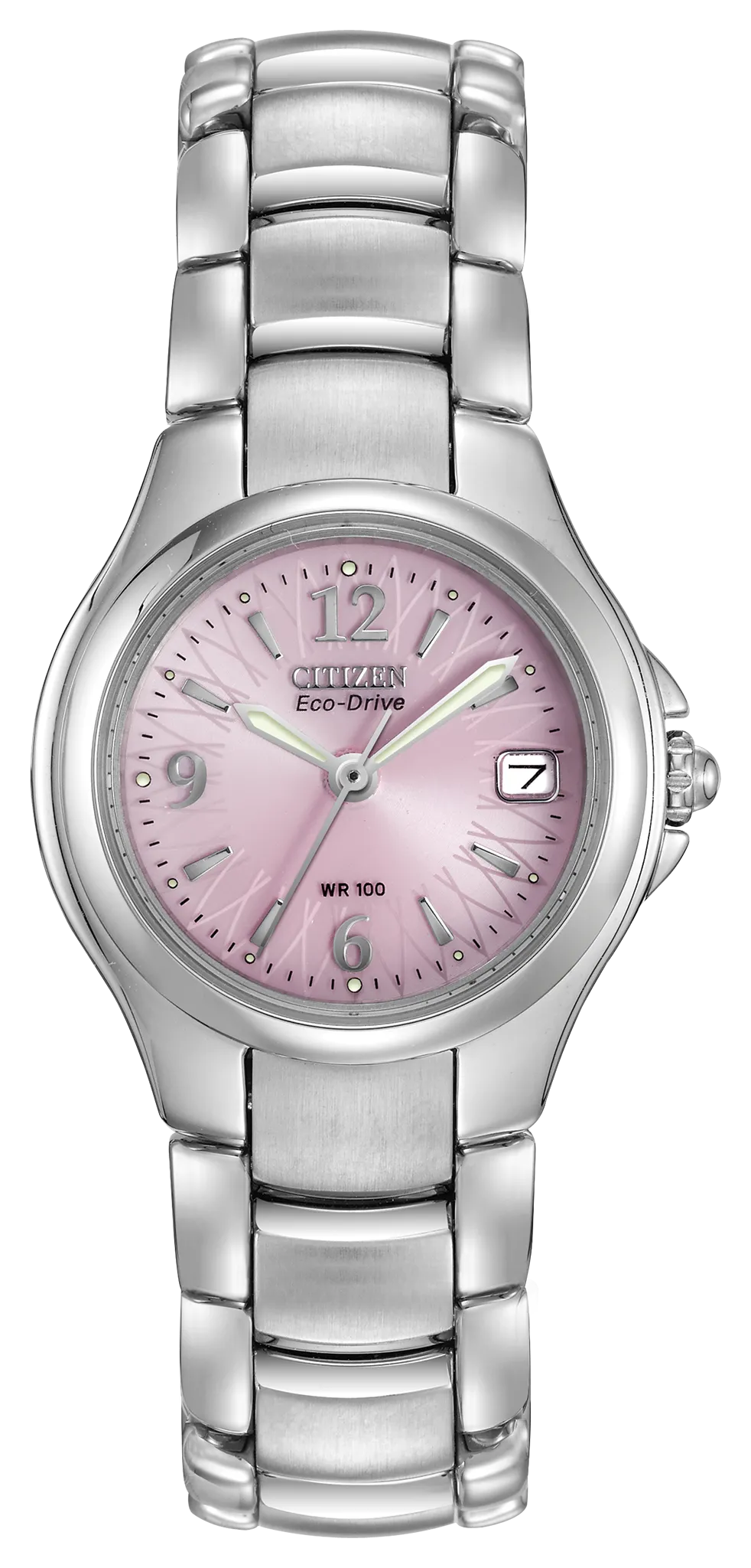 Chandler - Ladies Eco-Drive EW1170-51X Steel Pink Dial Watch | CITIZEN
