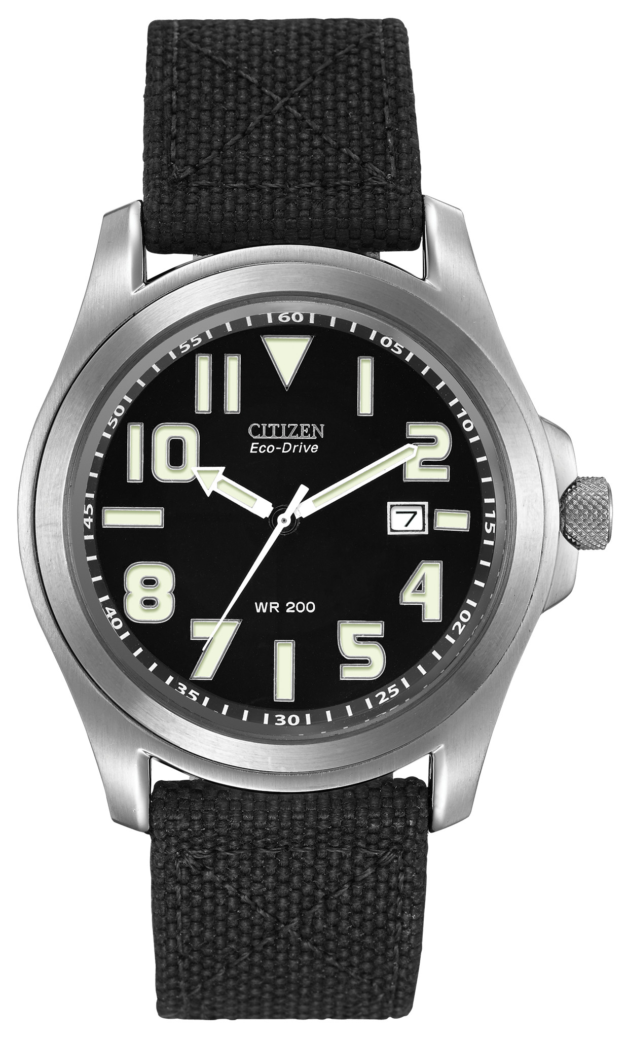 Chandler Black Dial Nylon Strap BM6400-00E | CITIZEN