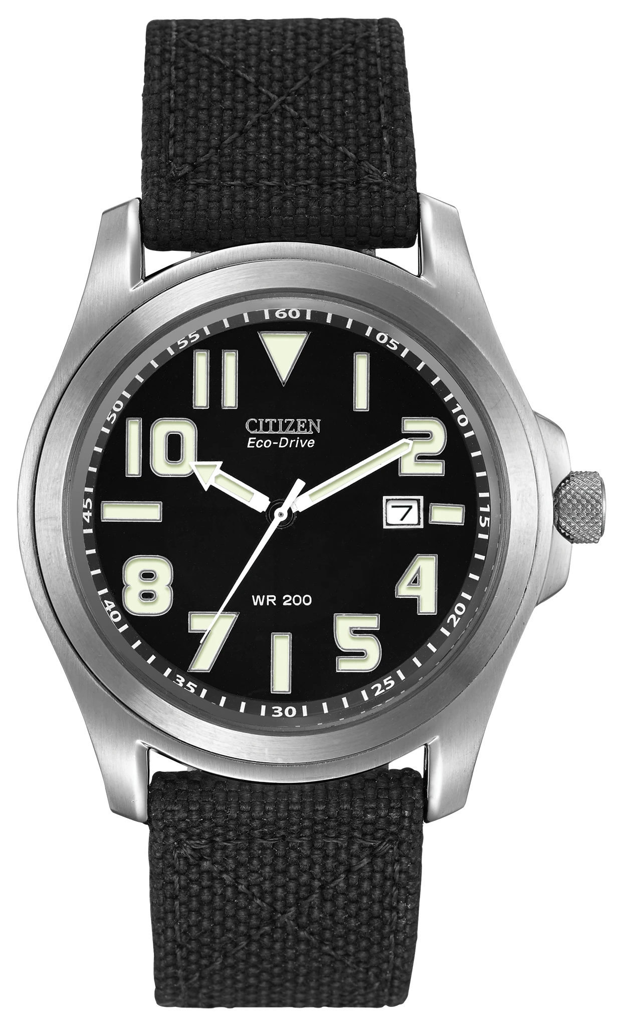 Chandler Black Dial Nylon Strap BM6400-00E | CITIZEN