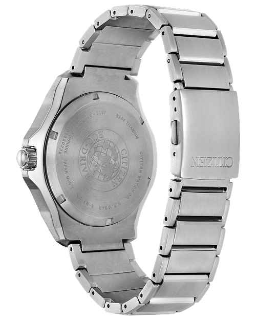 Chandler - Men's Eco-Drive AW1540-88A Steel Titanium Watch | CITIZEN