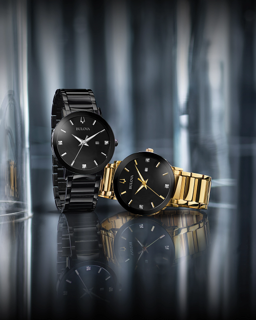 Bulova con diamantes caballero hotsell
