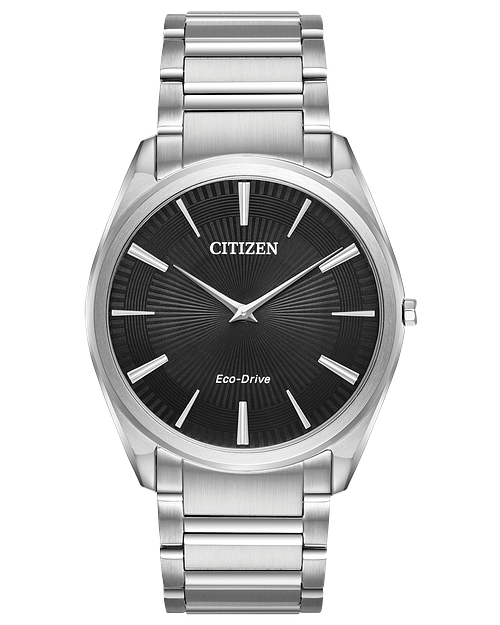 Stiletto - Men's Eco-Drive AR3070-55E Silver Steel Watch | CITIZEN