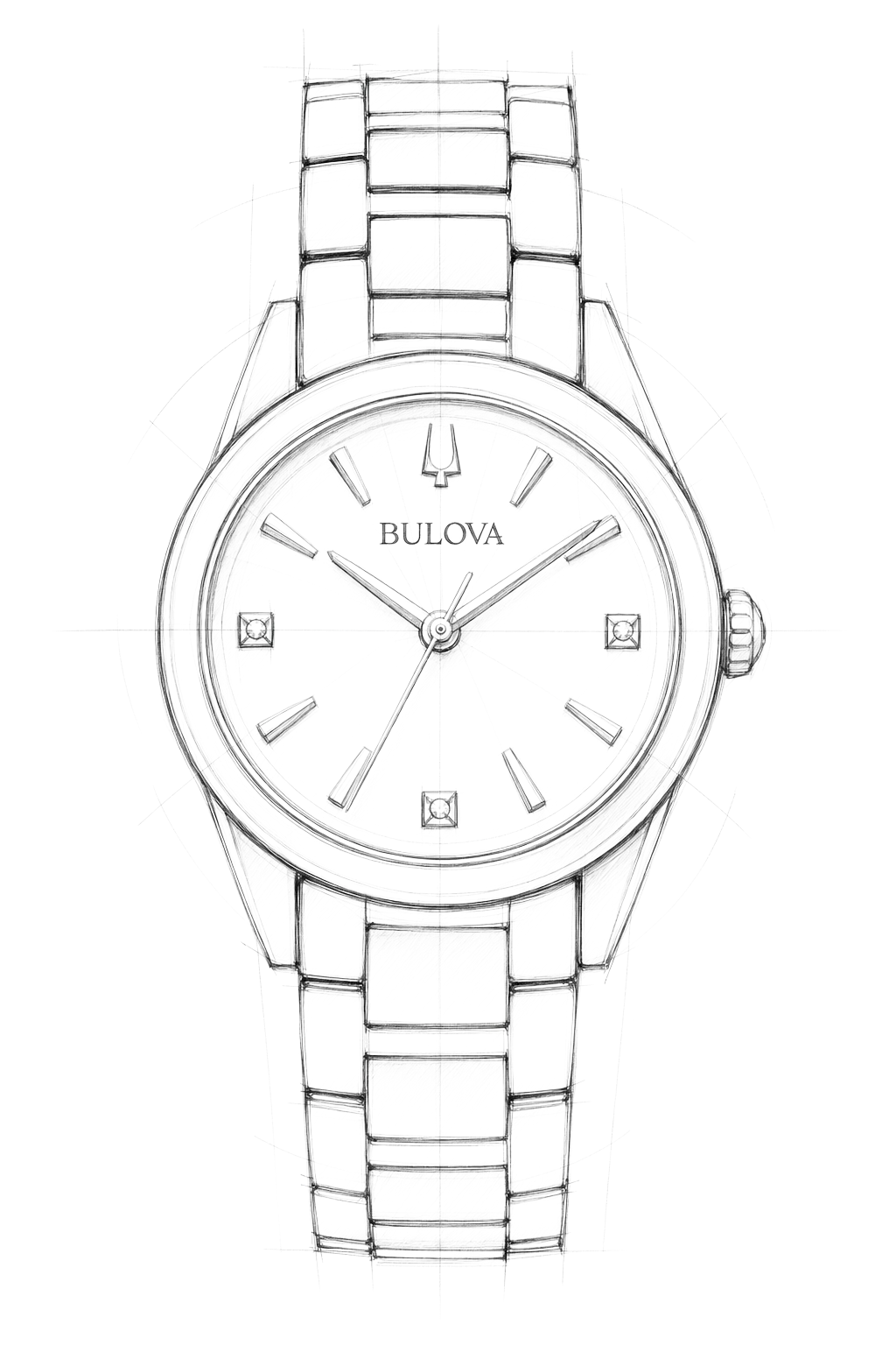 Watch technical diagram