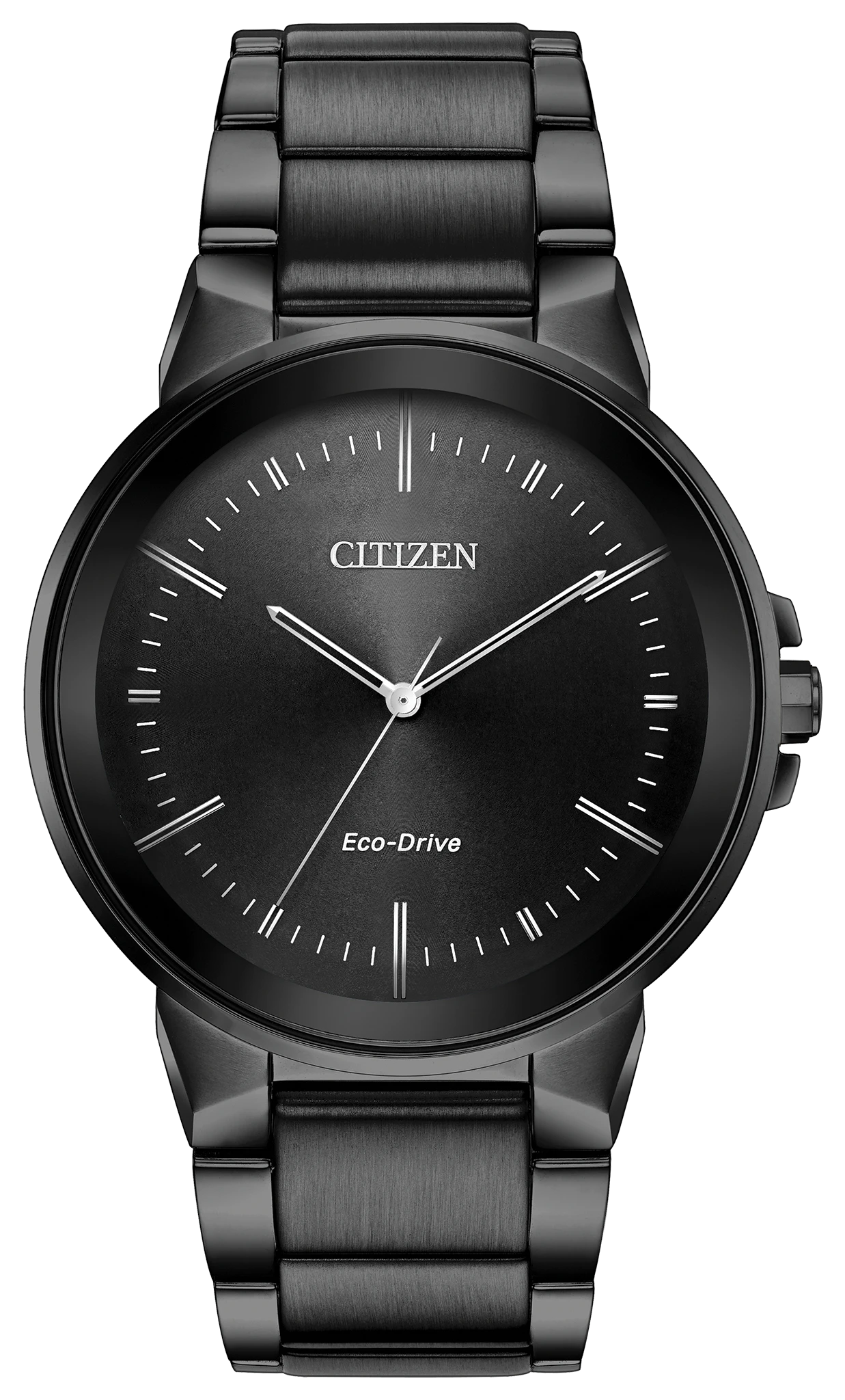 au maison Axiom - Men's Eco-Drive BJ6517-52E Steel Solar Watch