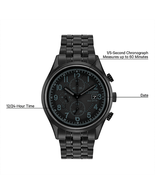 Chandler - Men's Eco-Drive CA0625-55E Chronograph Date Watch | CITIZEN