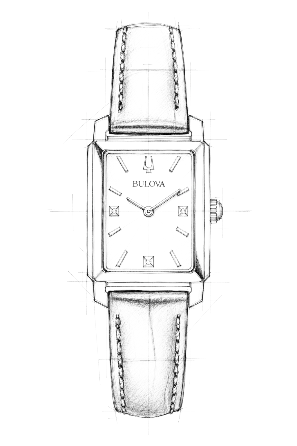 Watch technical diagram