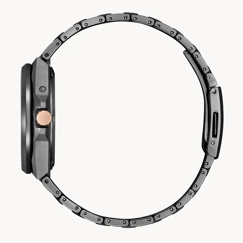 ATTESA Black Dial Super Titanium Bracelet BU0065-64E | CITIZEN ATTESA Black Dial Super Titanium Bracelet BU0065-64E | CITIZEN