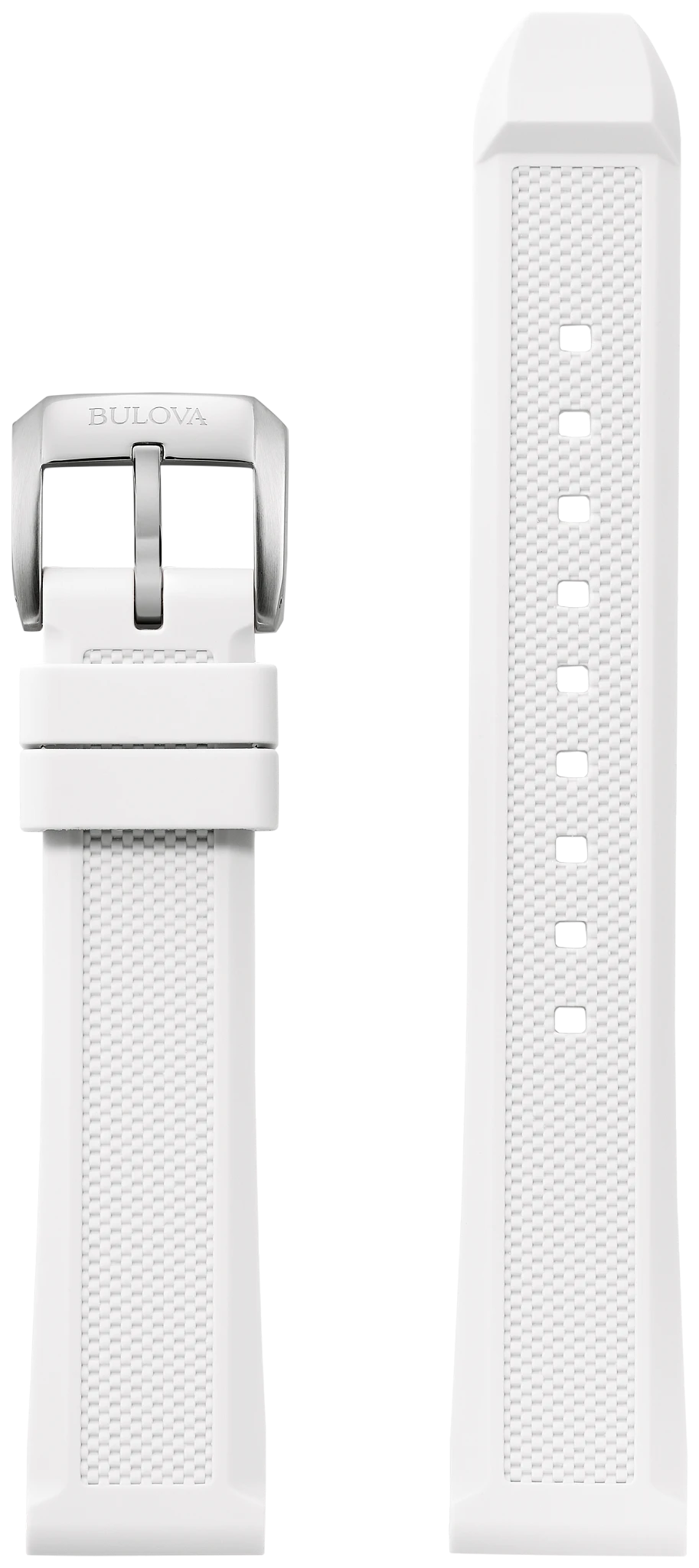 White Silicone Strap