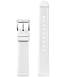 White Silicone Strap