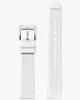 White Silicone Strap image number 0