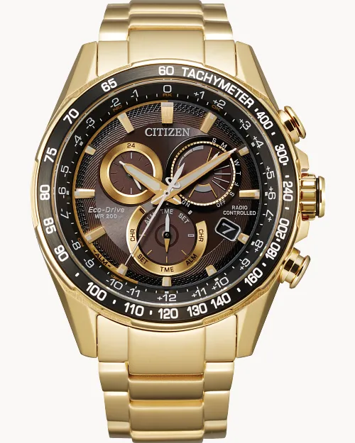 【特別価格】シチズン CITIZEN 腕時計 エコドライブ CB5912-50E PCAT Brown Dial Stainless Steel Bracelet CB5912-50E | CITIZEN