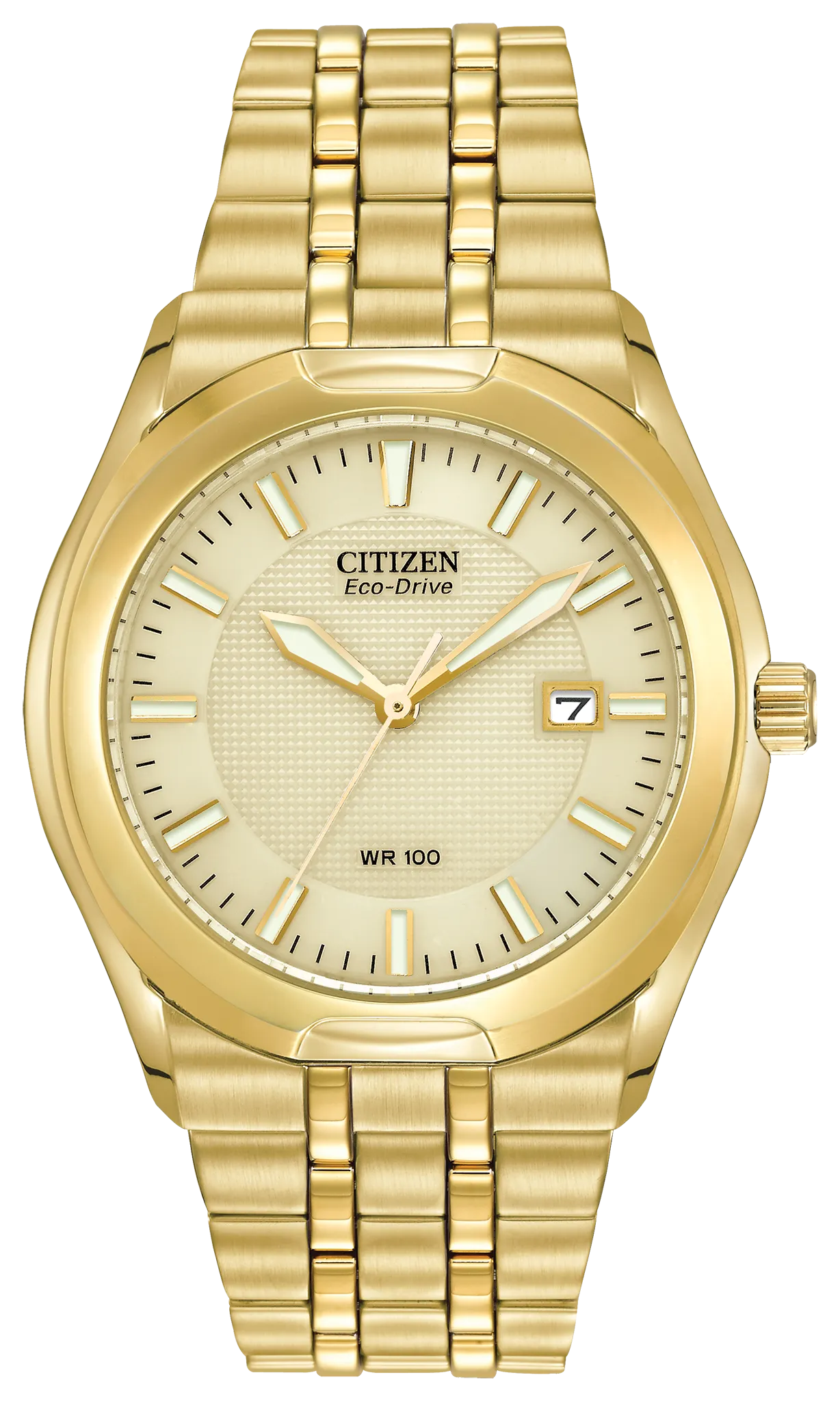 Corso Champagne Dial Stainless Steel Bracelet BM6842-52P | CITIZEN