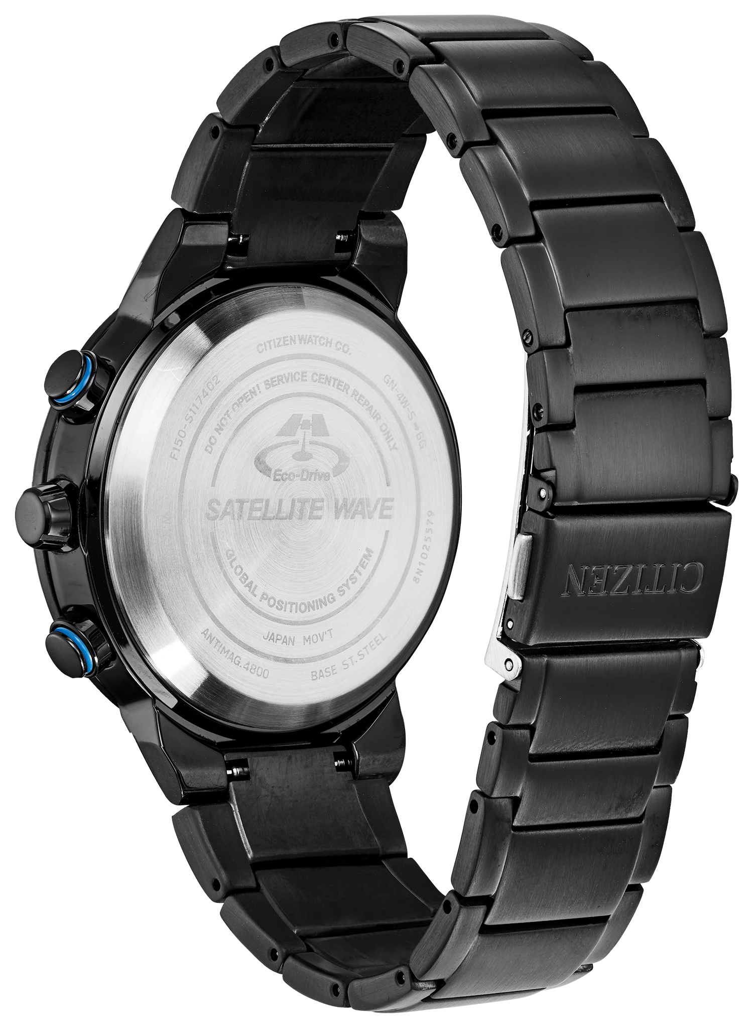 Citizen Satellite Wave GPS Freedom Black Dial Watch