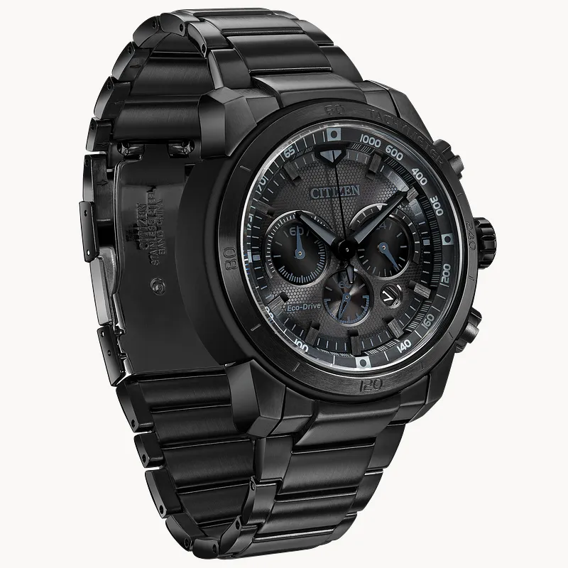 ☆ワンランク上を求めるあなたに☆Citizen CA0681-03E Ecosphere - Men's Eco-Drive Black Stainless Steel Watch
