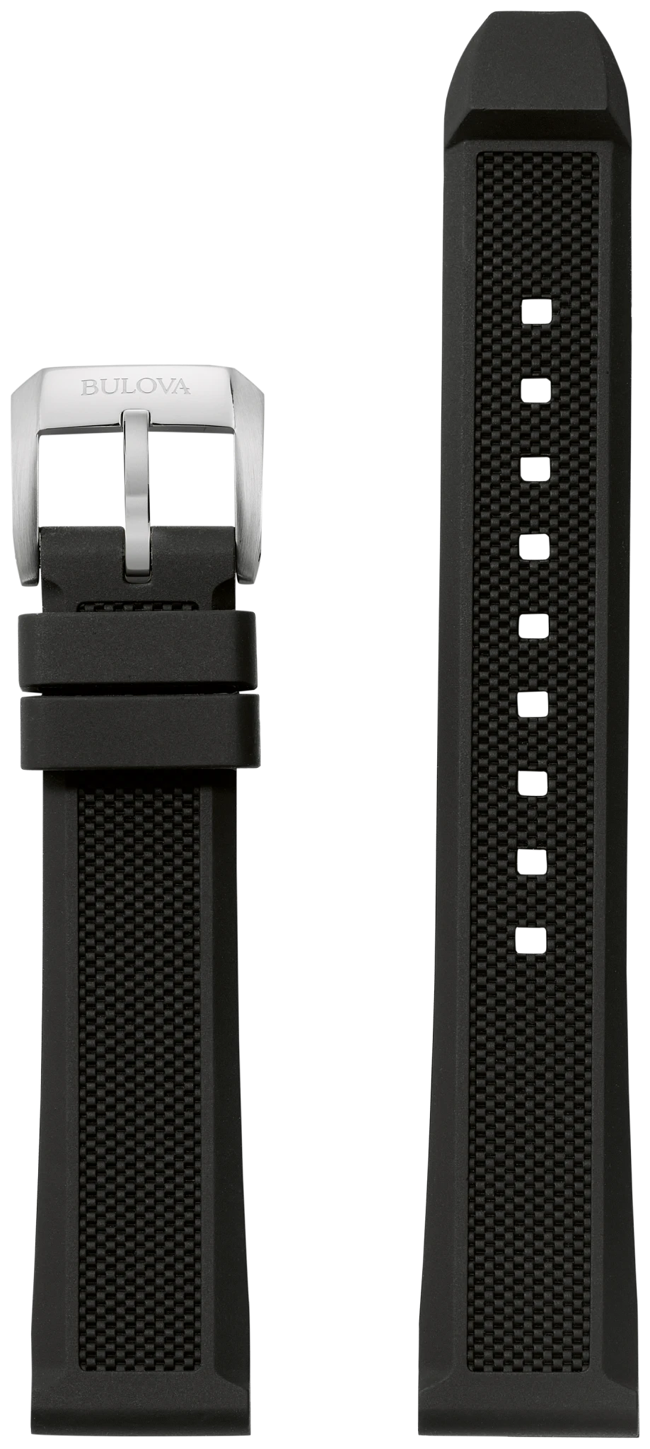 Black Silicone Strap