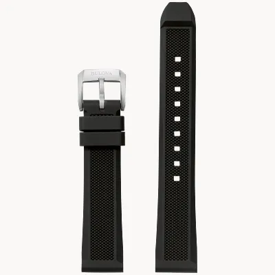 Black Silicone Strap Black Silicone Strap