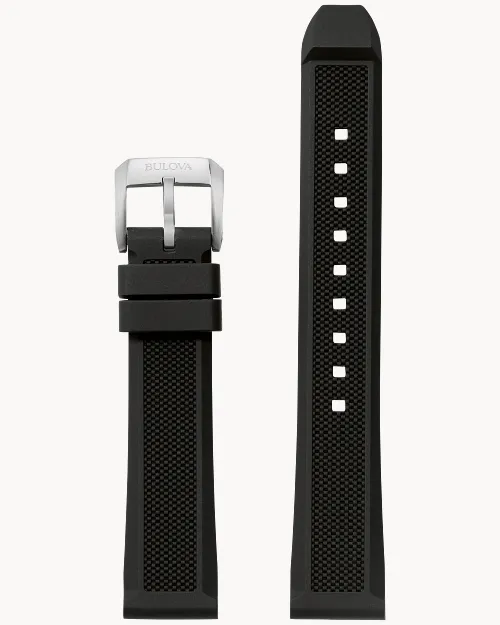 Black Silicone Strap image number 0
