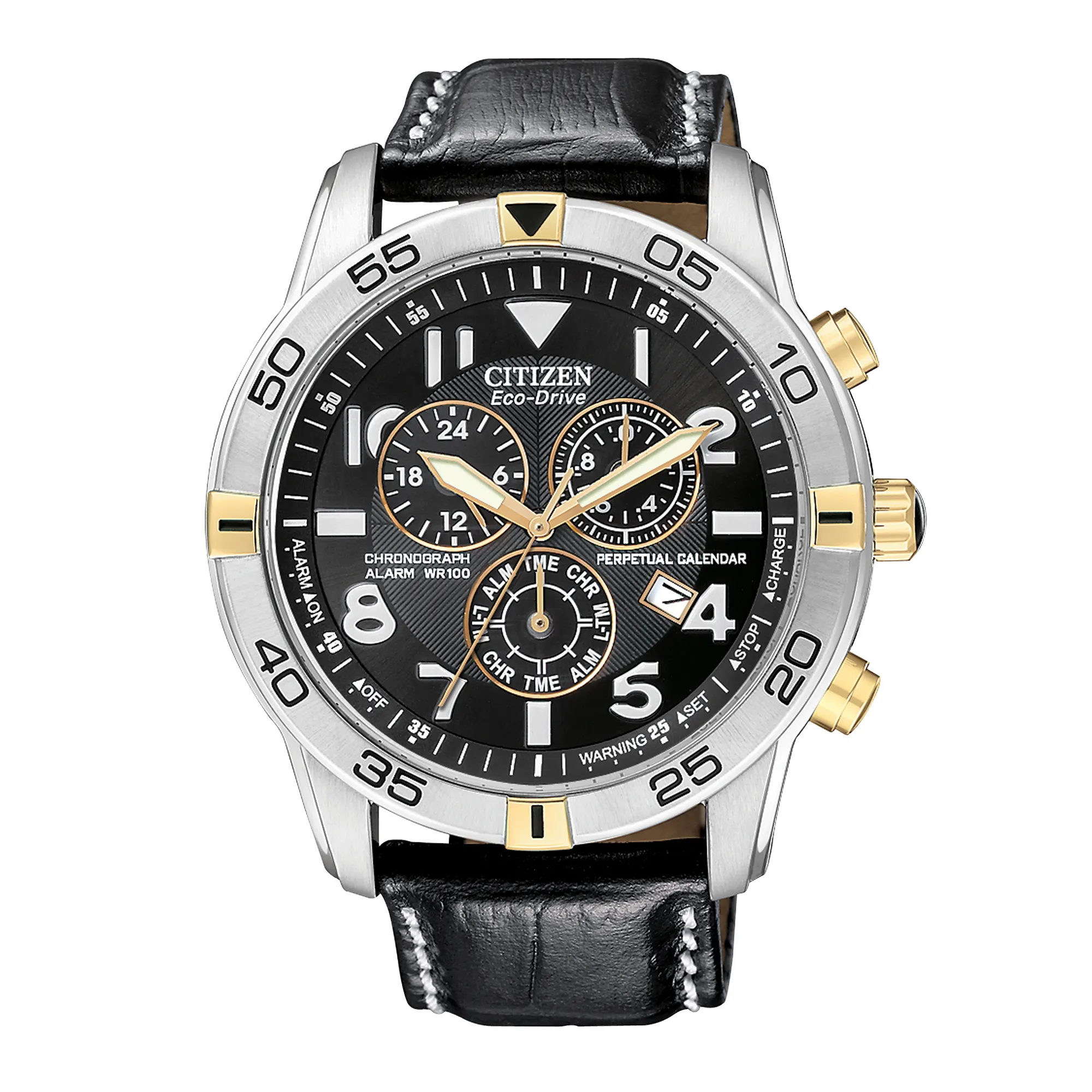 Brycen Black Dial Leather Strap BL5476-00E | CITIZEN