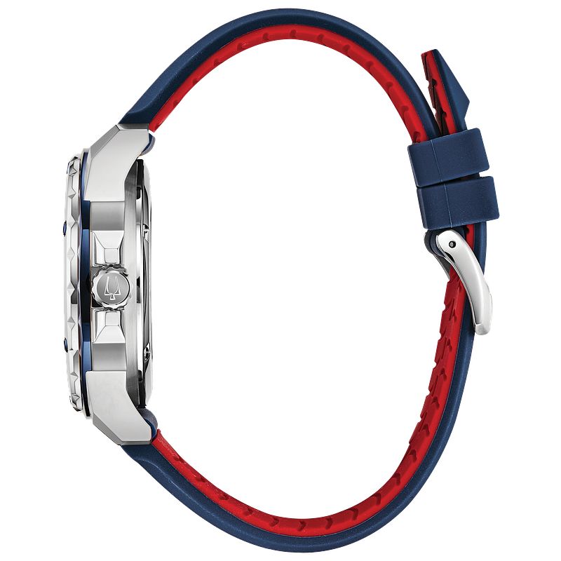 Bulova Marine Star White | Bulova Blue Dial Watch Strap