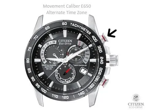 PCAT Brown Dial Genuine Crocodile Strap AT4001-00X | CITIZEN