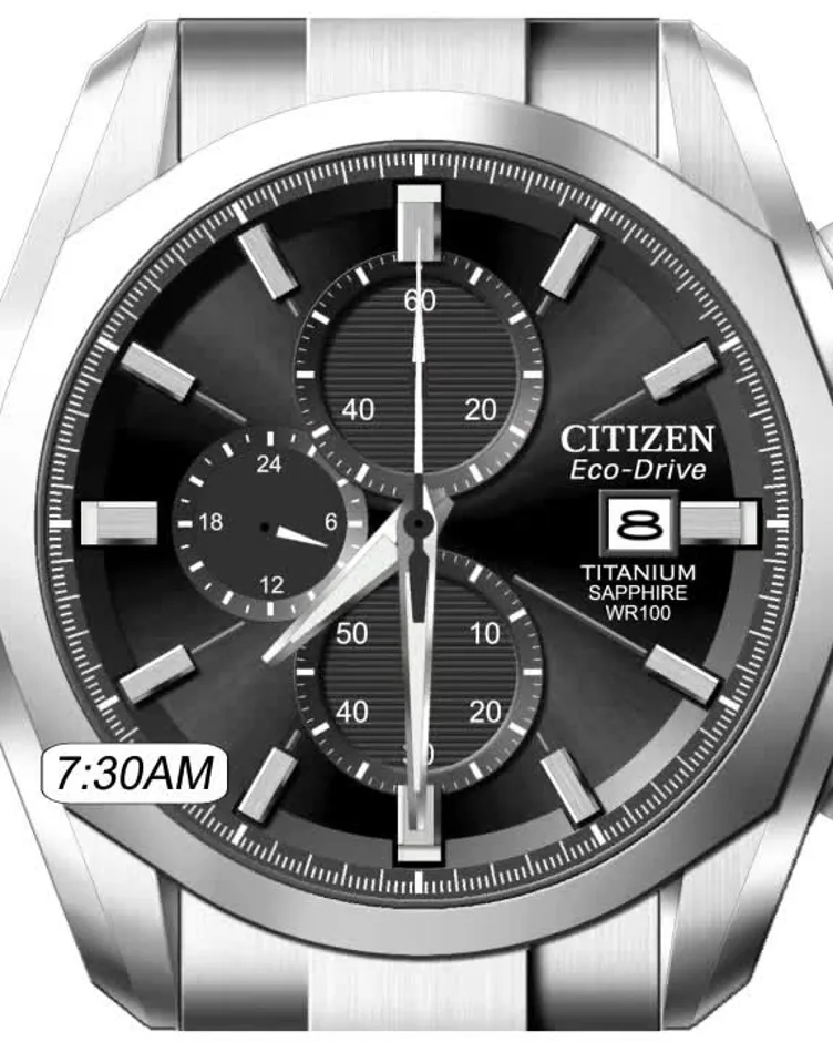 Primo - Men's Eco-Drive CA0681-03E Black Leather Strap Watch | CITIZEN Primo - Men's Eco-Drive CA0681-03E Black Leather Strap Watch | CITIZEN