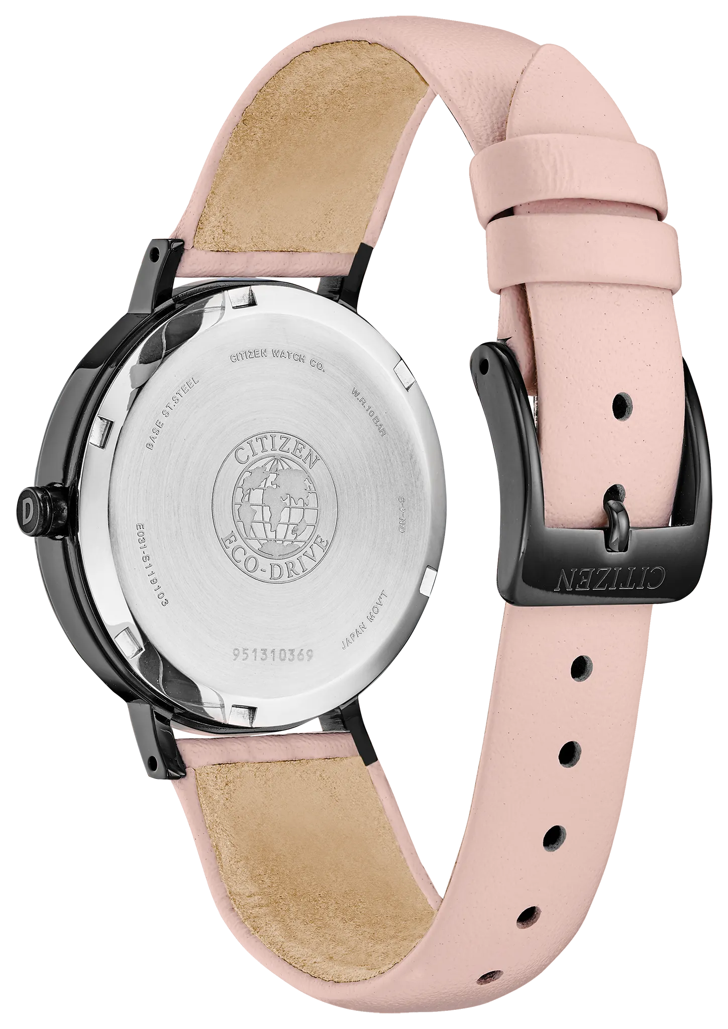 Weekender Black Dial Leather Strap EM0765-01E | CITIZEN