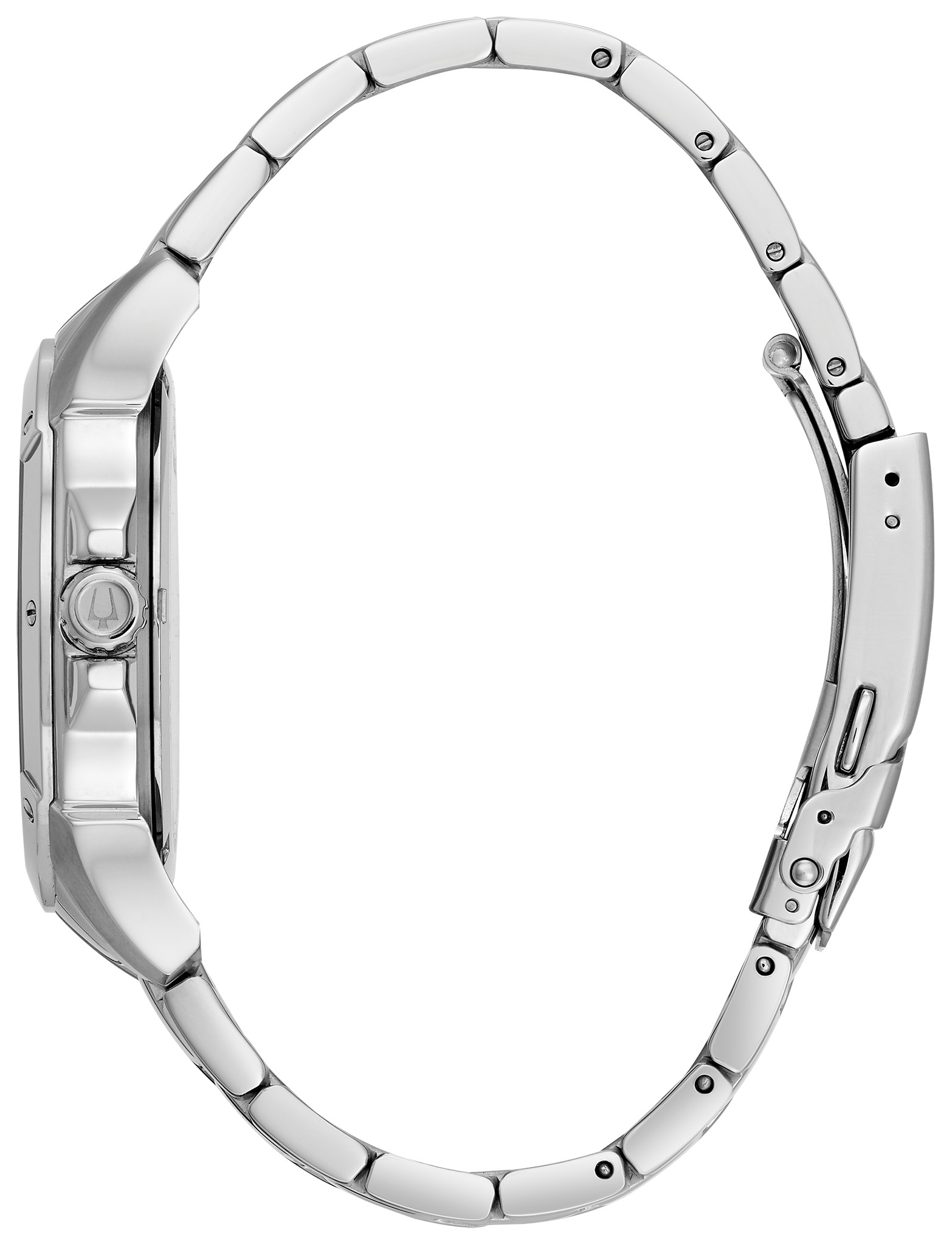 Men S Black Patterned Dial 96c107 Quartz Classic Watch Bulova