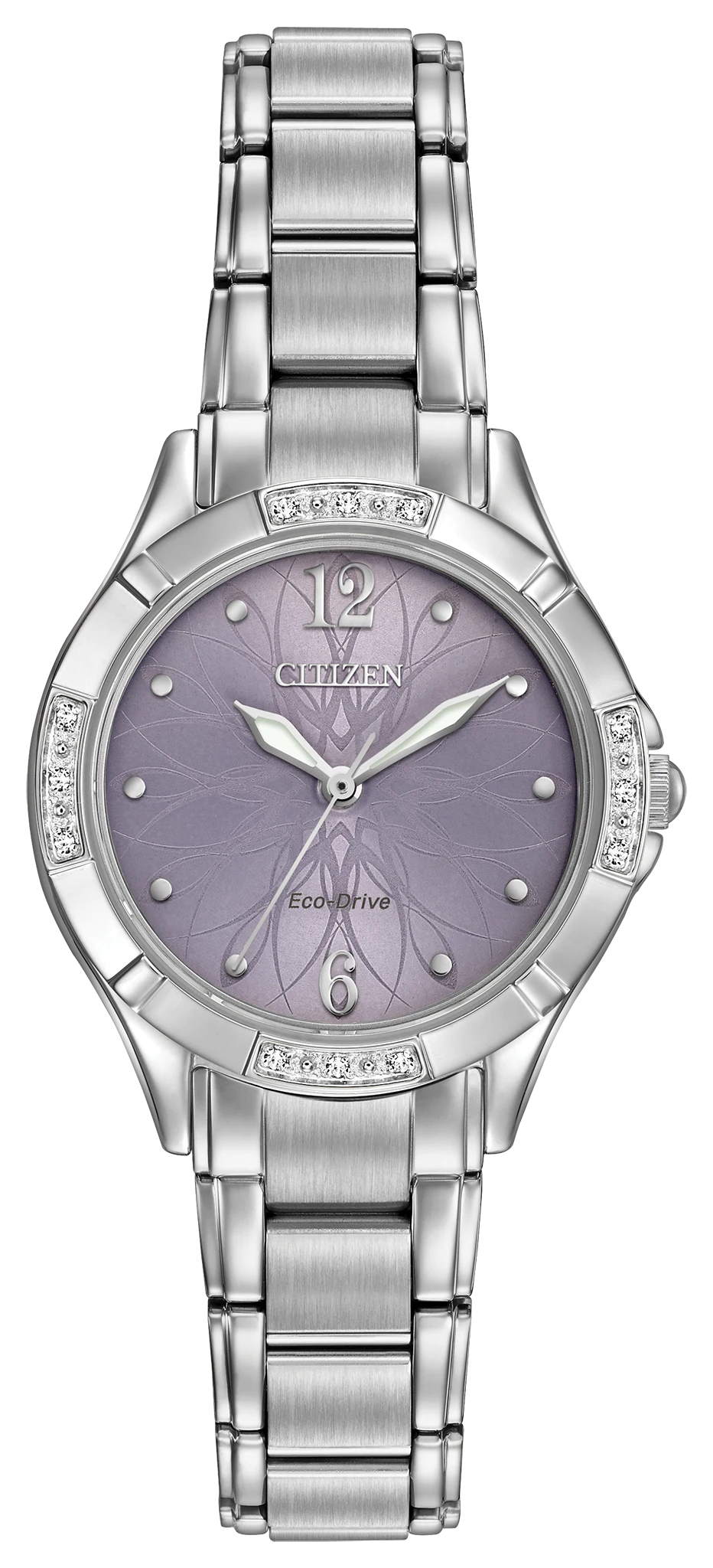 Corso Purple Dial Stainless Steel Bracelet EM0450-53X | CITIZEN