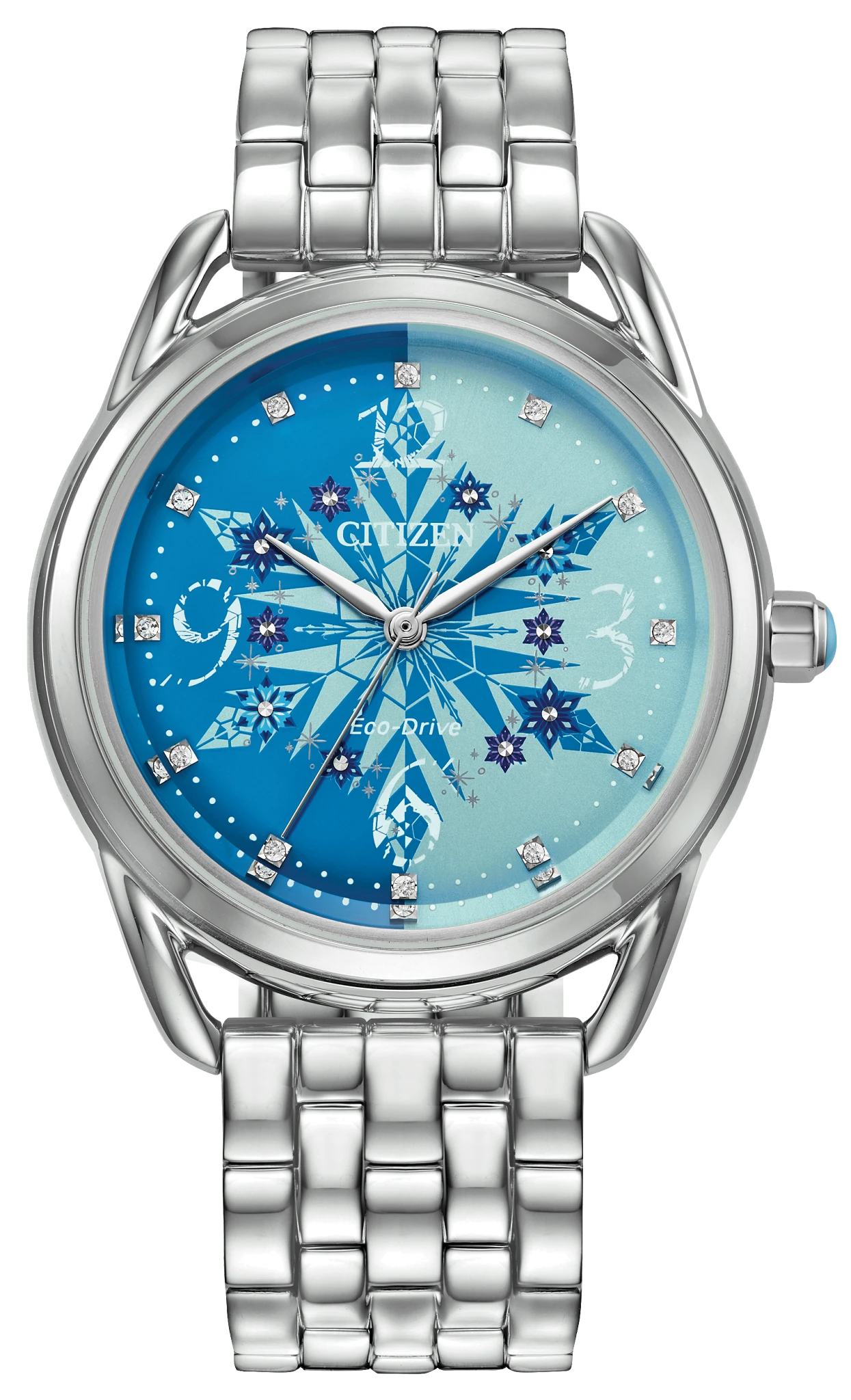 au maison Frozen Blue Dial Stainless Steel Bracelet FE7091-61W