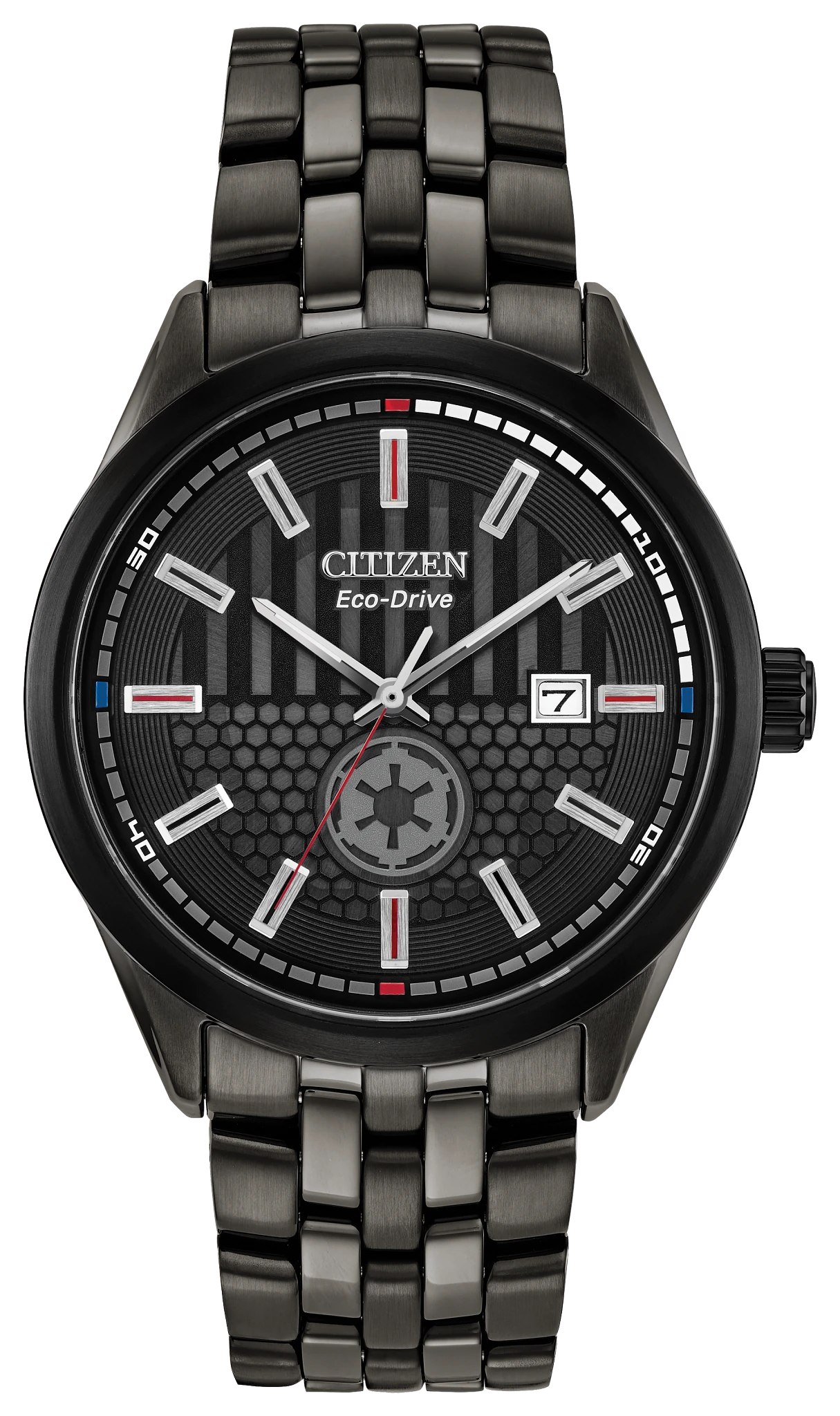 au maison Darth Vader Returns Black Dial Stainless Steel Bracelet BM7255-61W
