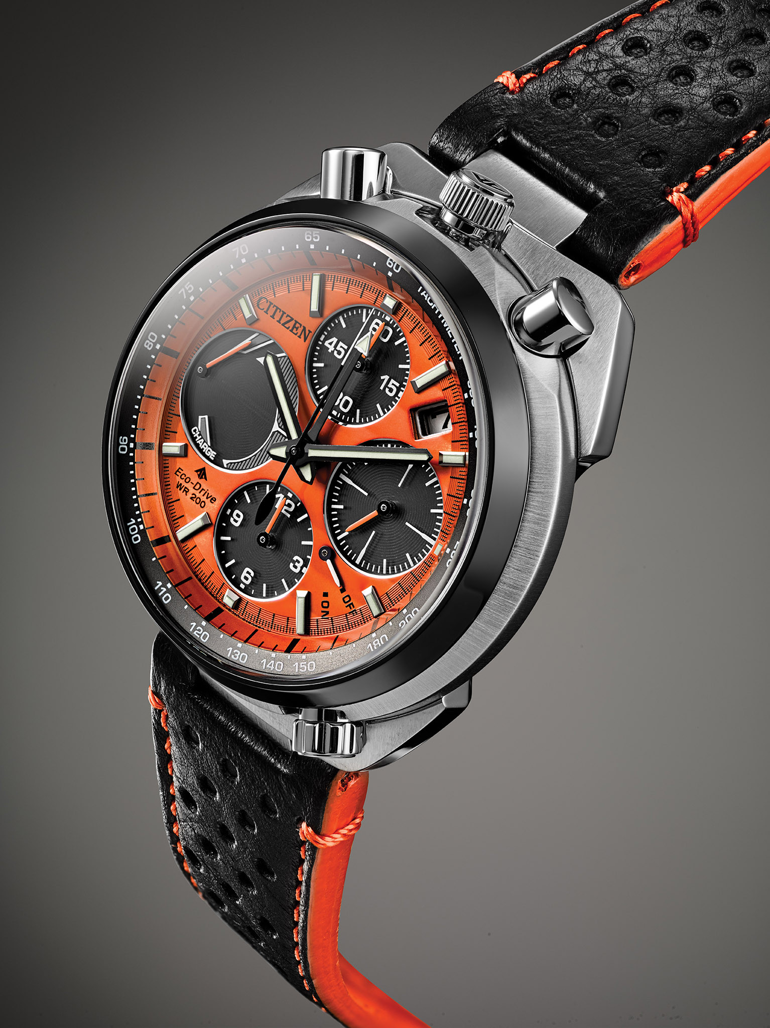 citizen tsuno orange