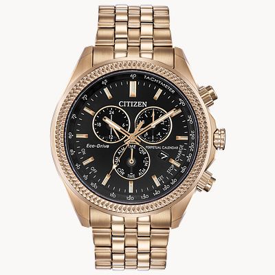 Citizen Classic Eco Drive Perpetual Calendar Chrono Watch CITIZEN