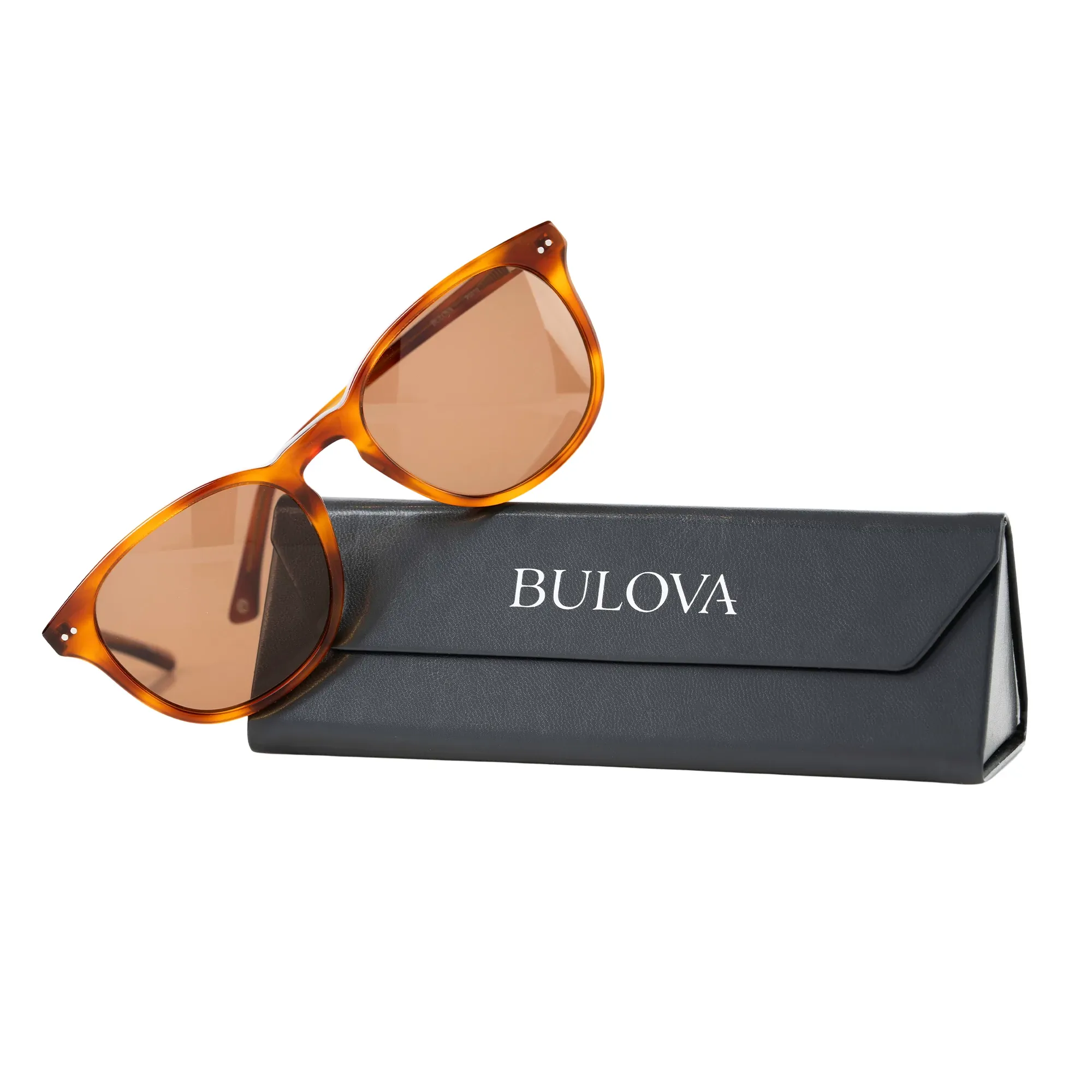 Vintage Amber Acetate Sunglasses image number 1