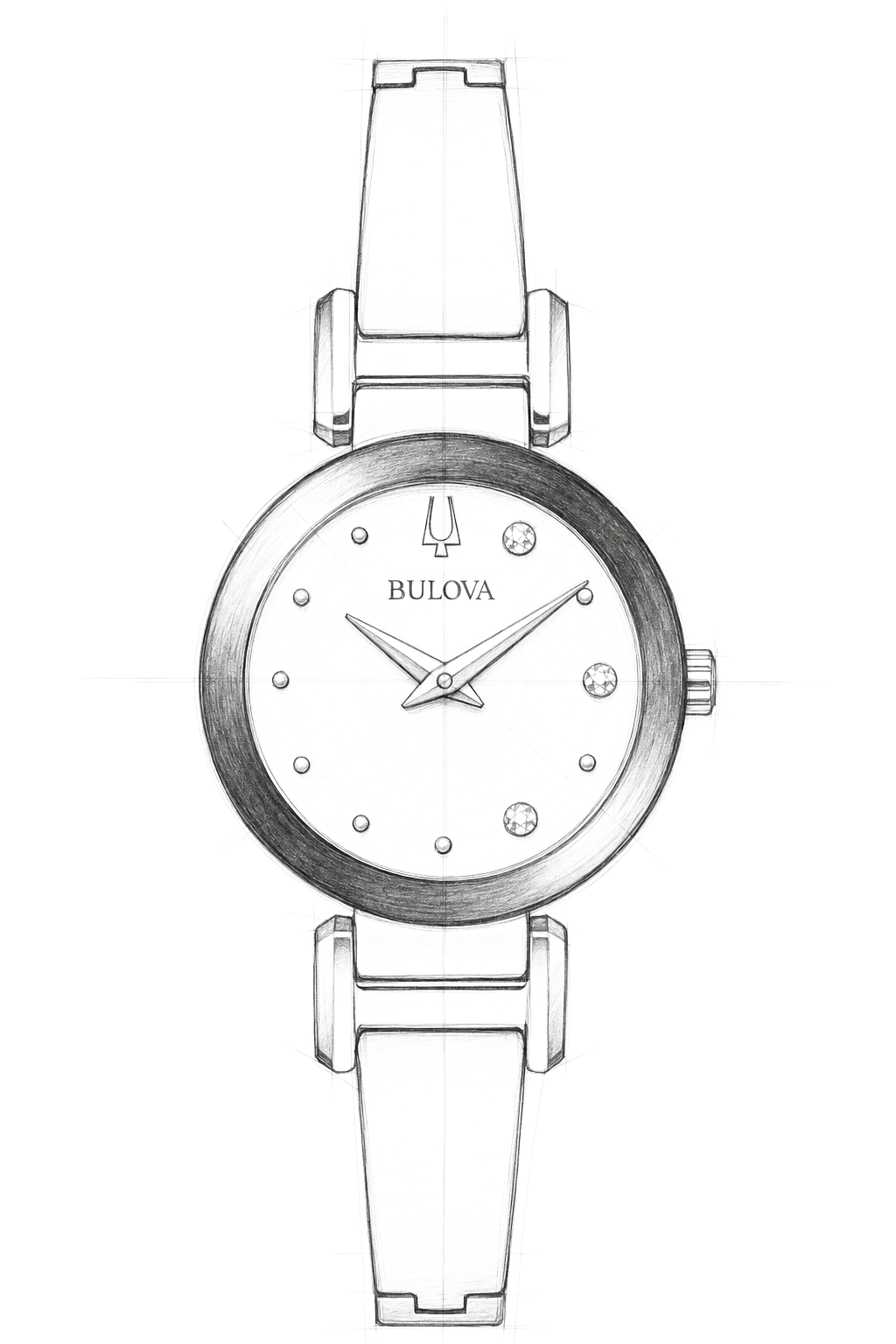 Watch technical diagram