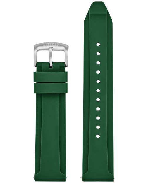 Green Silicone Strap (22mm) image number NaN