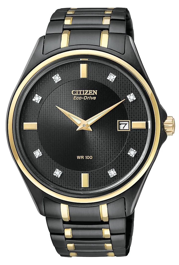 Corso Black Dial Stainless Steel Bracelet AU1058-53G | CITIZEN