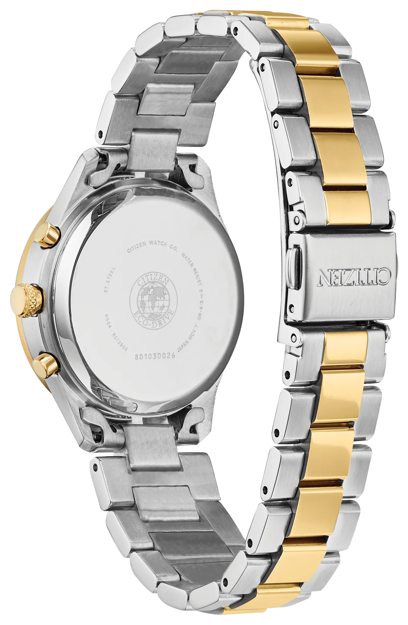 FB1444-56D Citizen シチズン Eco-Drive Chandler mother-of-pearl レディース アナログ Women\u0027s Citizen Eco-Drive Chandler Two Tone Watch FB1444-56D