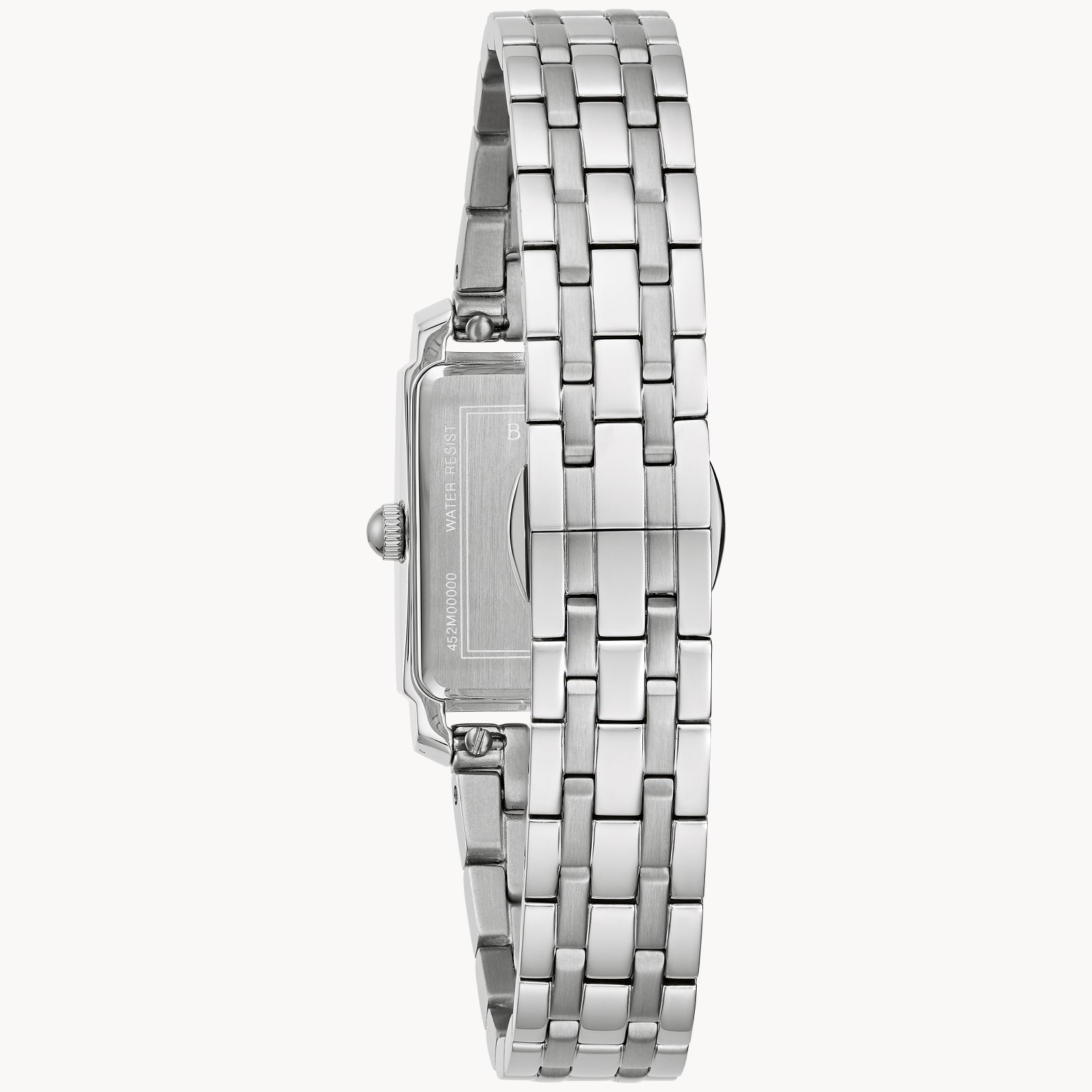 Ladies' Bulova Sutton Diamond Accent Watch with Rectangular Grey Mother-of-Pearl Dial - 96P252 G-SHOCK Ladies' Bulova Sutton Diamond Accent Watch with Rectangular Grey Mother-of-Pearl Dial - 96P252 G-SHOCK