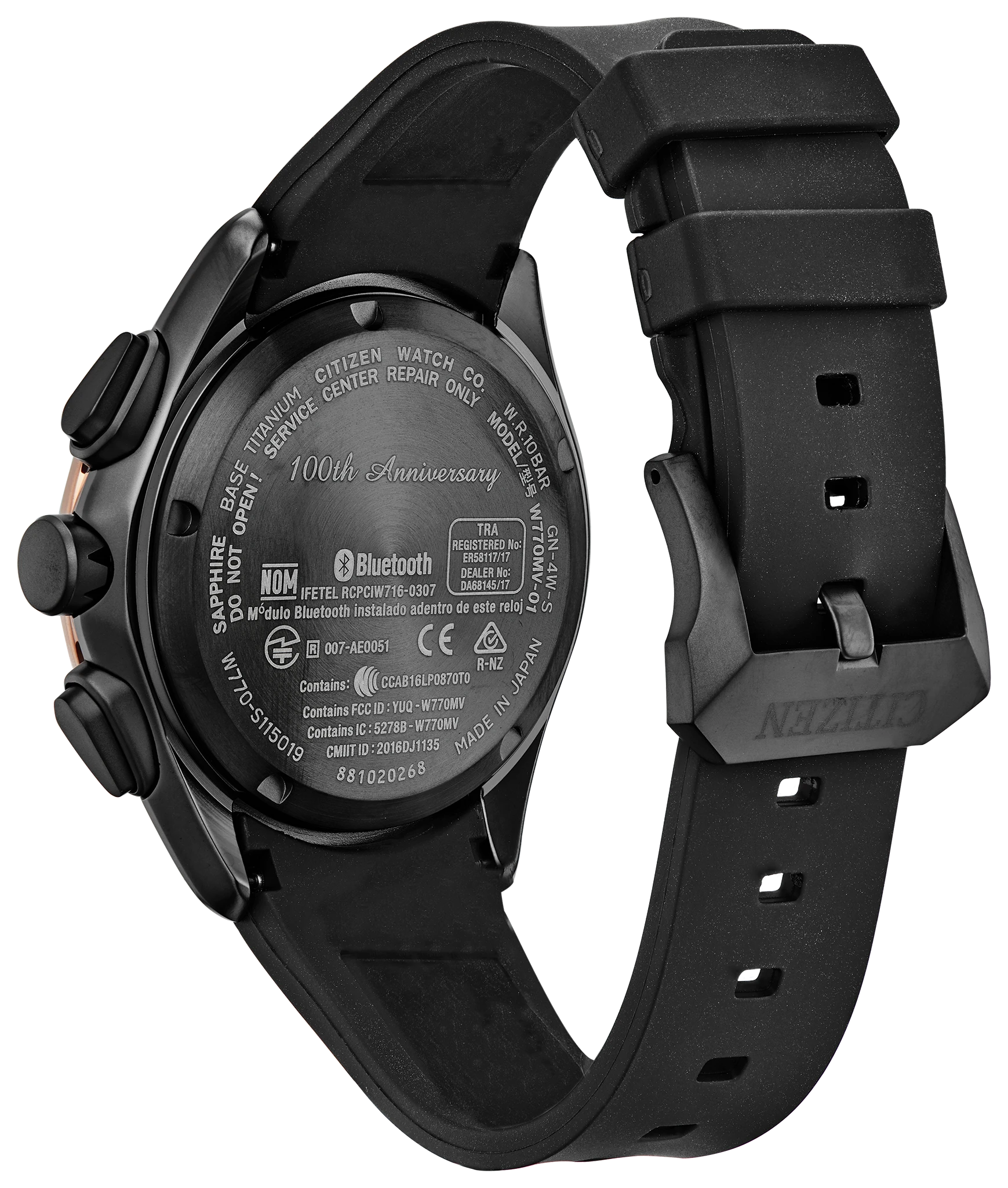 Proximity Black Dial Polyurethane Strap BZ1044-08E | CITIZEN