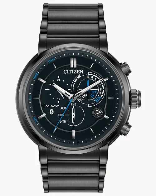 HTM - Men's Eco-Drive BZ1005-51E Blue Dial Steel Watch | CITIZEN HTM - Men's Eco-Drive BZ1005-51E Blue Dial Steel Watch | CITIZEN