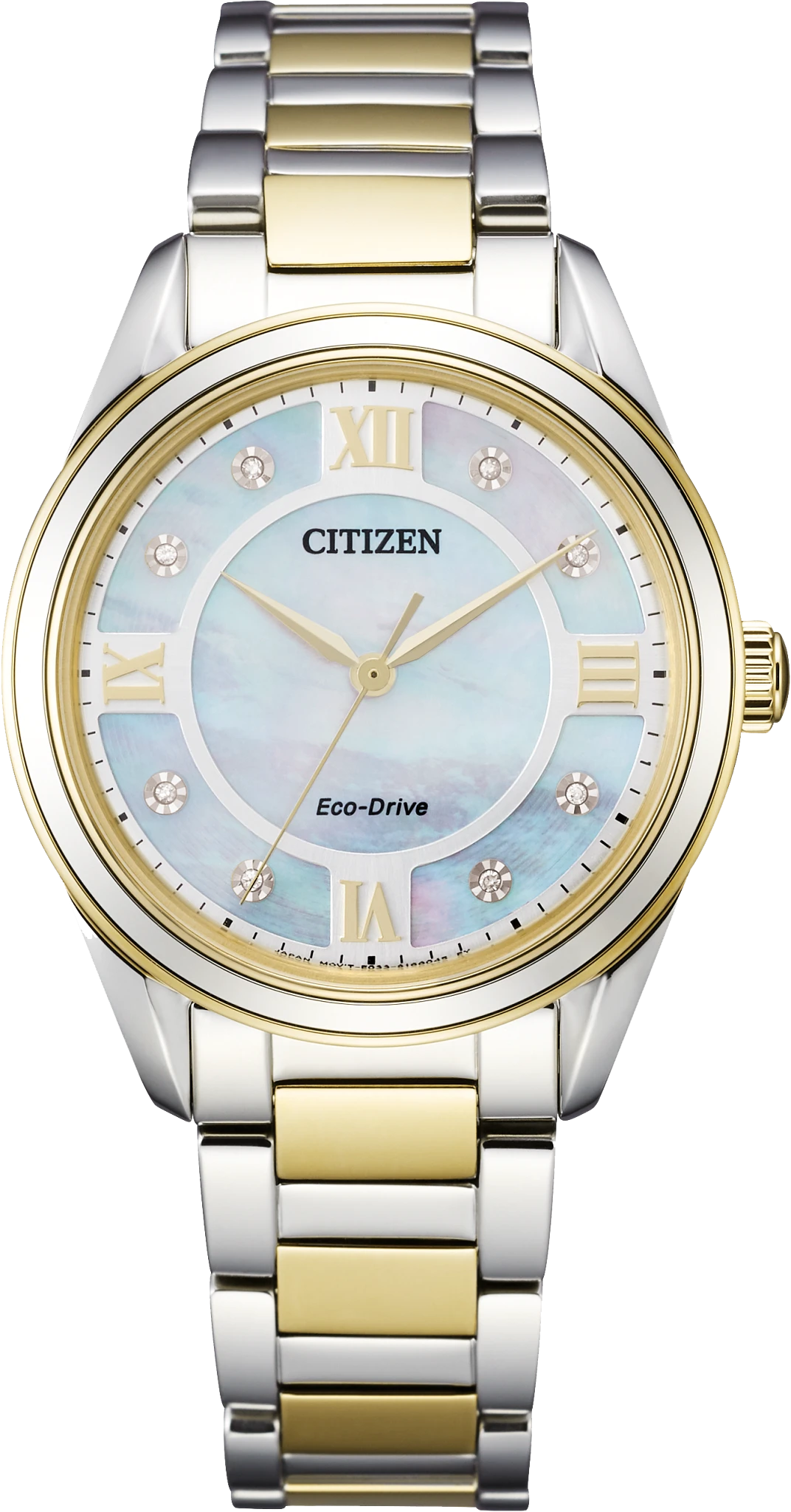 au maison Arezzo White Dial Stainless Steel Bracelet EM0874-57D