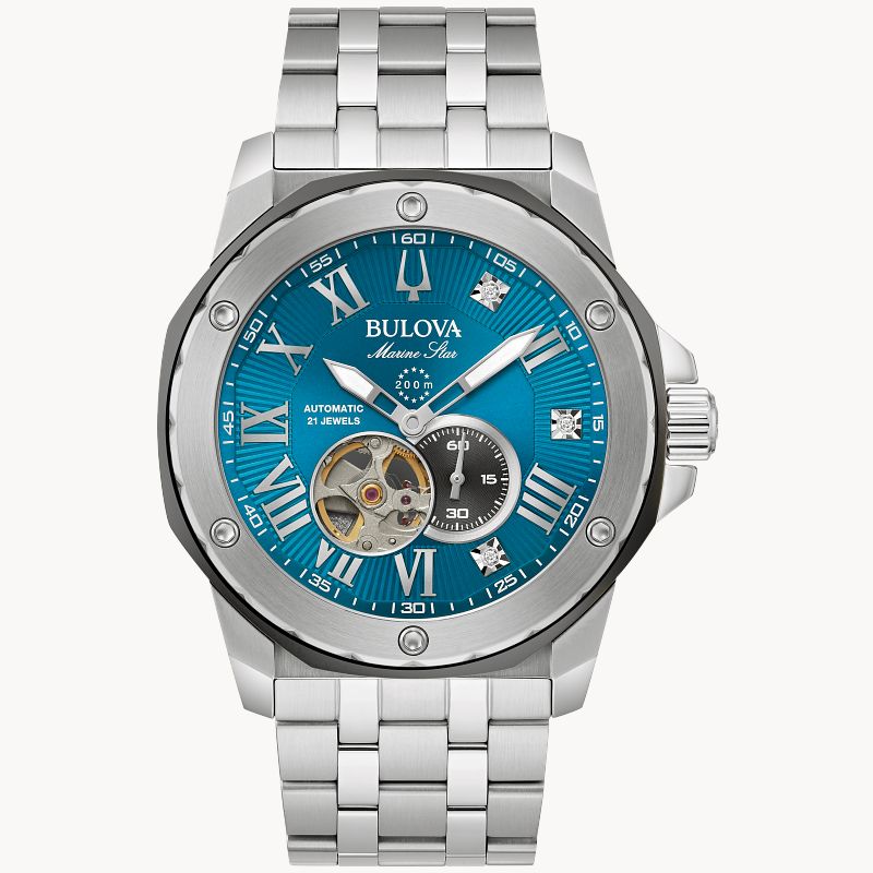Reloj Bulova Azul Marine Star para Caballero 98D184 Bulova de Mexico