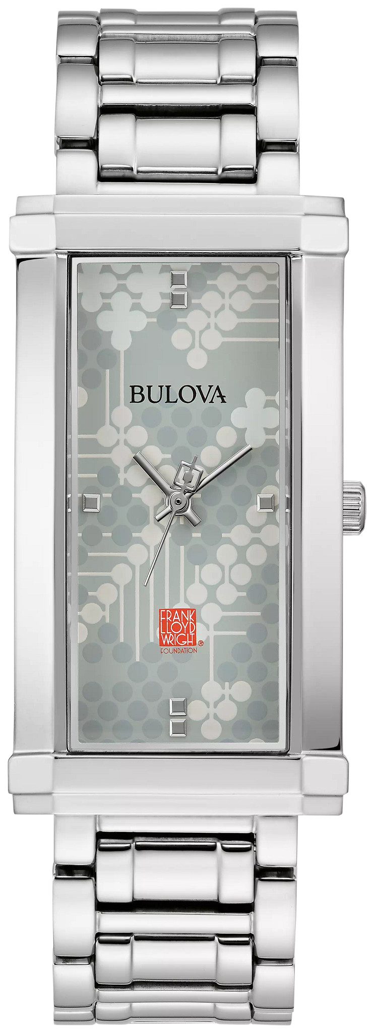 Gray Dial Stainless Steel Bracelet Pattern #106 96L286 | Bulova
