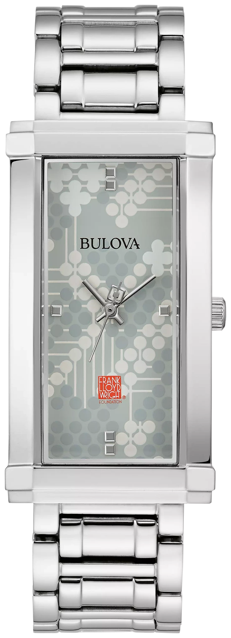 Gray Dial Stainless Steel Bracelet Pattern #106 96L286 | Bulova