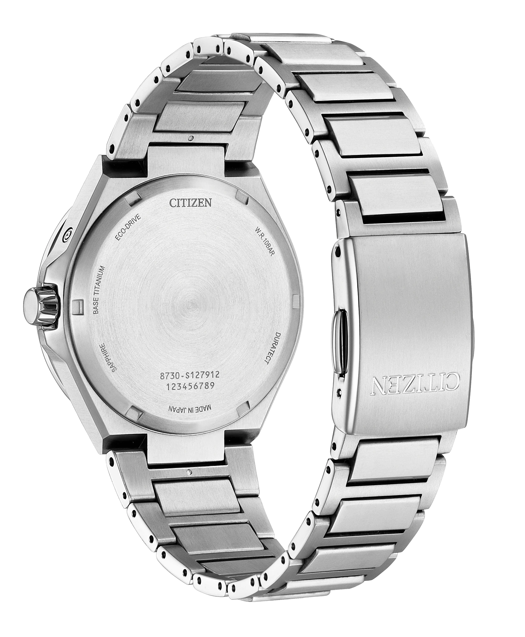 ATTESA Black Dial Super Titanium Bracelet BU0060-68E | CITIZEN