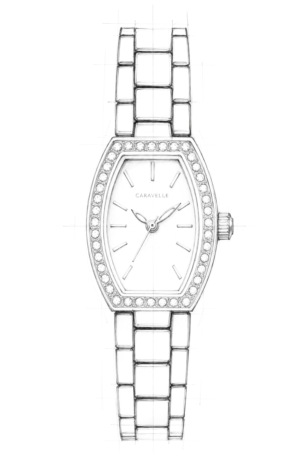Watch technical diagram