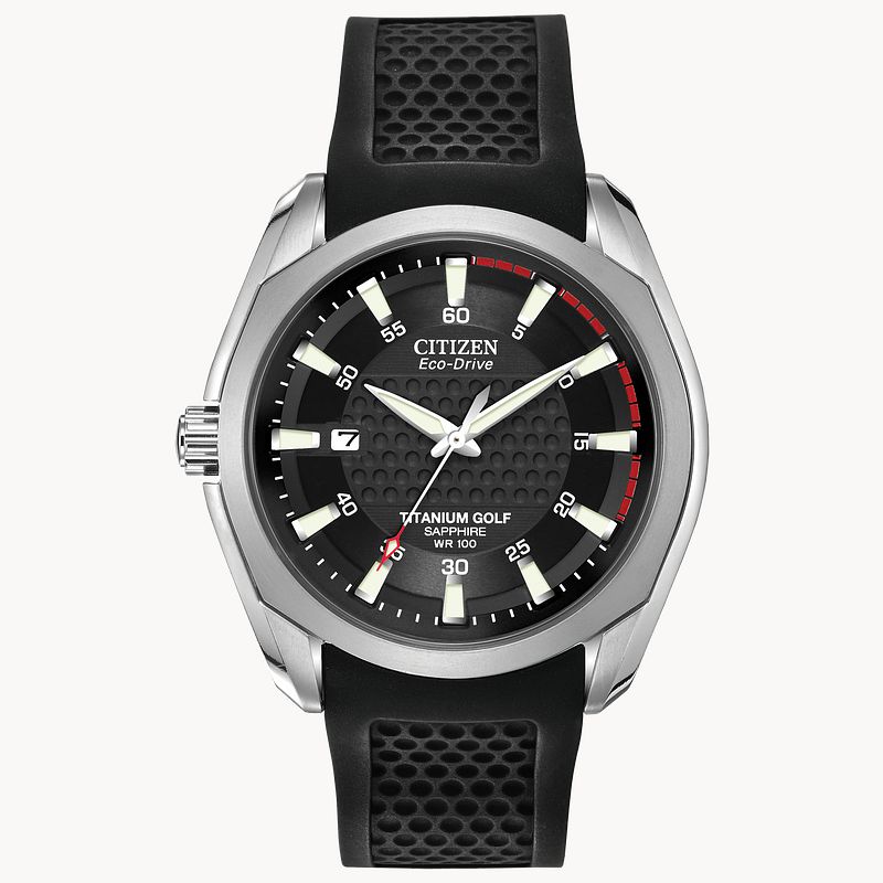 Chandler Black Dial Polyurethane Strap BM7120 01E CITIZEN