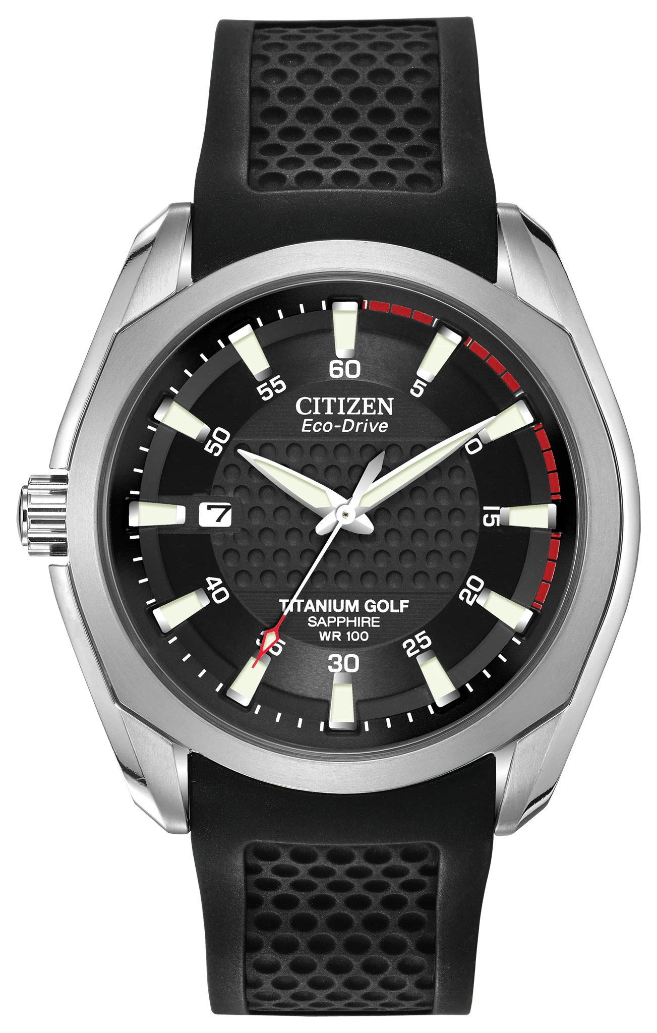 Chandler Black Dial Polyurethane Strap BM7120-01E | CITIZEN