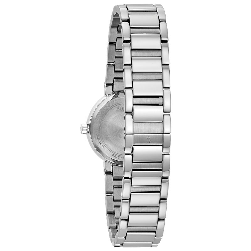 Bulova Futuro Black Mother of Pearl Dial Stainless Steel Watch